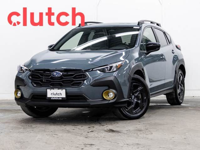 2024 Subaru Crosstrek Onyx AWD w/Apple CarPlay & Android Auto, H in Cars & Trucks in City of Toronto