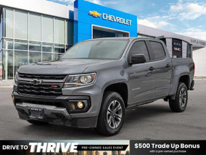 2022 Chevrolet Colorado 4WD Z71 | 3.6L | Leather |  Park Assist | Wireless Charge | AT Tires