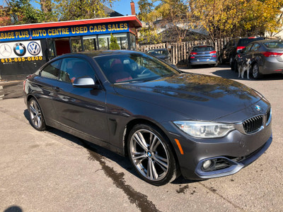 2014 BMW 4-Series **LOW KM, NEW TIRES, RED LEATHER**