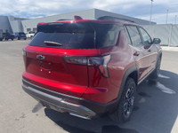 The 2025 Chevrolet Equinox ACTIV, dressed in a bold Radiant Red exterior with a distinctive Maple Su... (image 8)