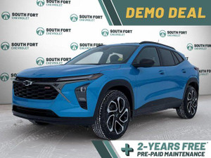 2025 Chevrolet Trax 2RS FWD | Heated Seats & Steering | Remote Start |