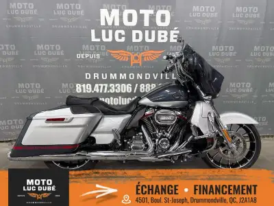 Harley-Davidson FLHXSE CVO Street Glide 2019 SEULEMENT 22 367 KM MOTO CANADIENNE ALARME MOTEUR 117 M...