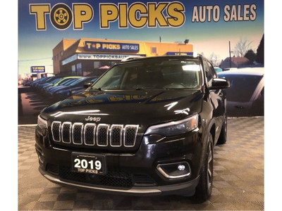  2019 Jeep Cherokee Limited, Fully Loaded, Accident Free & Certi
