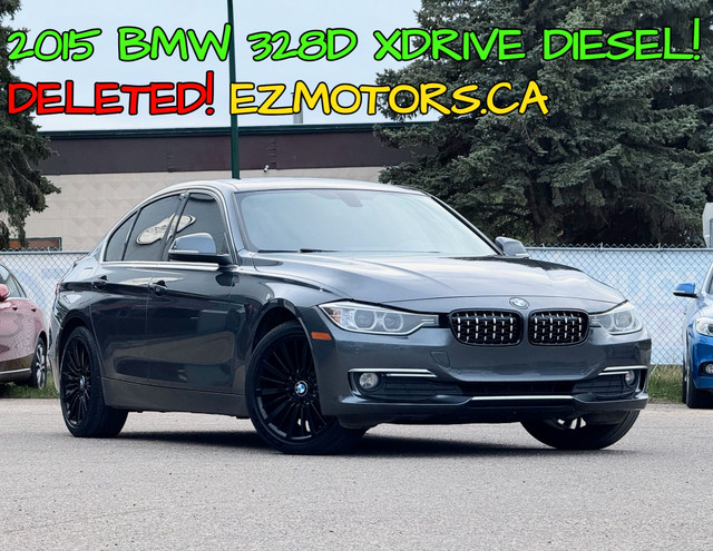 2015 BMW 3 Series 328d xDrive-DPF DELETED! CERTIFIED! in Cars & Trucks in Edmonton