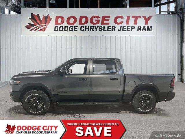 2025 Ram 1500 Rebel 4x4 Crew Cab 5'7 Box in Cars & Trucks in Saskatoon - Image 2