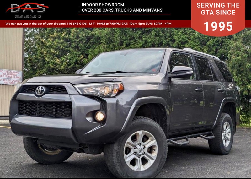 2016 Toyota 4Runner SR5 AWD Navigation/Sunroof/Leather/7 Pass Cars