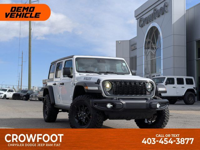 2024 Jeep Wrangler Willys - E-Locker - Convenience Group in Cars & Trucks in Calgary