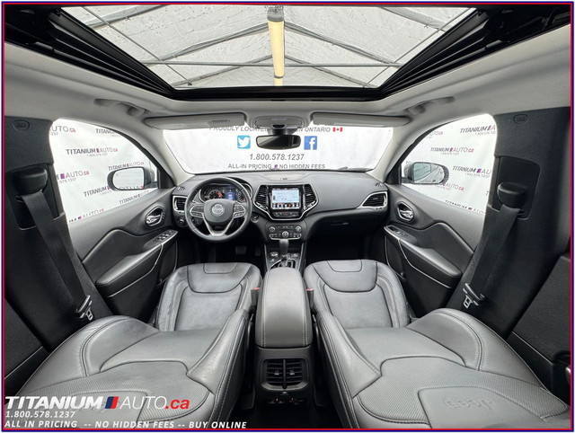 2021 Jeep Cherokee Limited 4X4-Pano Roof-Cooled Leather-Tow PKG- in Cars & Trucks in London - Image 2