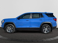 This 2025 GMC Terrain in Rapids Metallic is equipped with AWD and Turbocharged Gas I4 1.5L/-TBD- eng... (image 1)