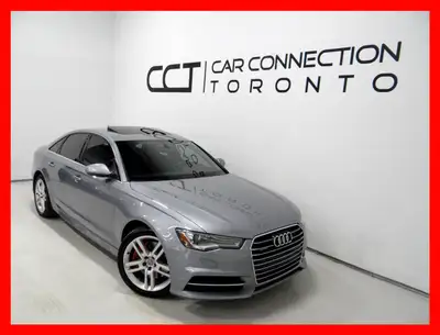 2016 AUDI A6 PROGRESSIV 3.0T CARFAX VERIFIED, CLEAN TITLE 193,000KM AUTOMATIC TRANSMISSION SILVER EX...