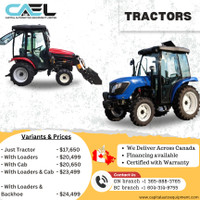 Brand new 2023 Tractor - Loader, Backhoe & Cab FINANCE AVAILABLE