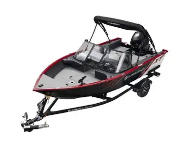 Includes Mercury 115hp ProXS engine & Trailer Features: Flip up Converta-bench Full Enclosure Top He...
