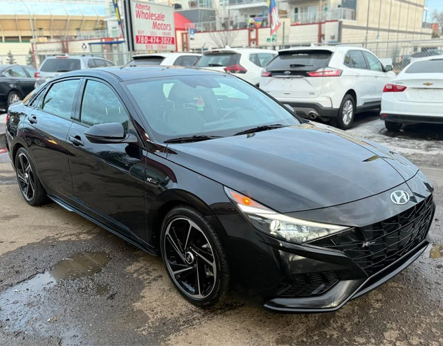 2022 Hyundai Elantra N Line LOW KMS!  in Cars & Trucks in Edmonton - Image 4