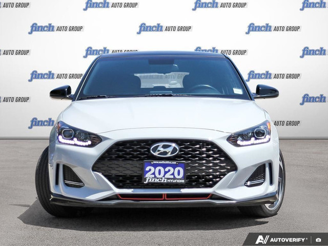 2020 Hyundai Veloster Turbo w/Two-Tone Paint interior sports... in Cars & Trucks in London - Image 2