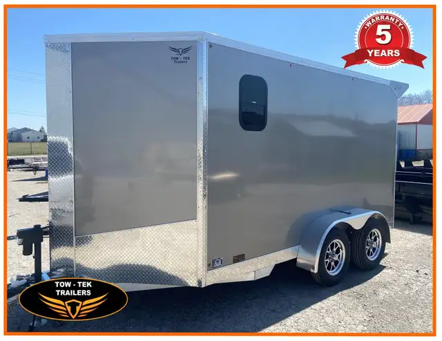 2025 TowTek Transcend 6 x 12 Cargo Trailer,Tuf-Tek flooring 5 Yr in Cargo & Utility Trailers in Mississauga / Peel Region - Image 3