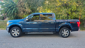 2018 Ford F 150 LARIAT NAV, PANORAMIC Sunroof,  Leather Heates / ventilated Seate,  Android Auto,Reverse Camera ,Bluetoth , Certified