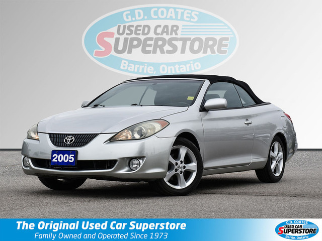 2005 Toyota Solara SLE Convertible ~Leather ~Power Seats ~Alloys in Cars & Trucks in Barrie