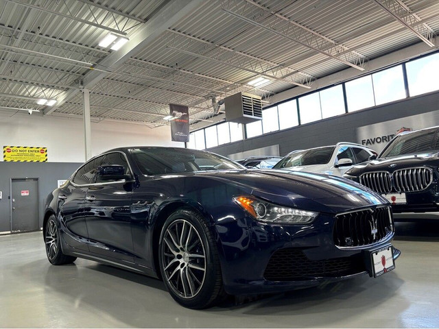  2015 Maserati Ghibli SQ4|NAV|BLUELEATHER|WOOD|BACKUPCAM|REMOTES in Cars & Trucks in City of Toronto - Image 2