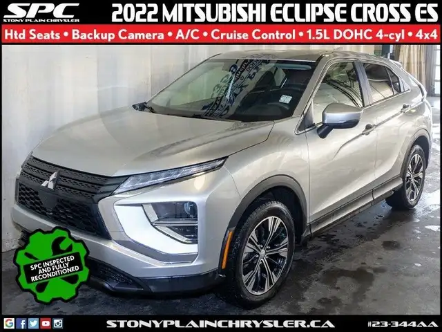 2022 Mitsubishi Eclipse Cross ES dans Autos et camions dans Saint-Albert - Image 9