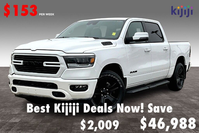 2023 Ram 1500 4wd Crewcab Sport in Cars & Trucks in Edmonton