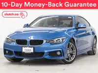 2018 BMW 4 Series 430i xDrive AWD w/ Rearview Cam, Bluetooth, Du