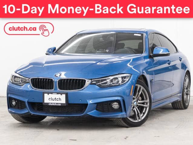 2018 BMW 4 Series 430i xDrive AWD w/ Rearview Cam, Bluetooth, Du in Cars & Trucks in City of Toronto