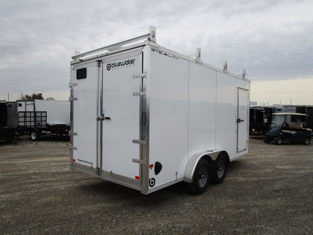 2025 Stealth Aluminum Ultimate Contractor Package 7 Wide Trailer in Cargo & Utility Trailers in London - Image 4