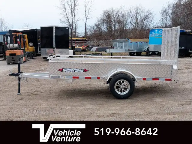 2025 WEBERLANE 6X10 ALUMINUM UTILITY in Cargo & Utility Trailers in Oakville / Halton Region - Image 5