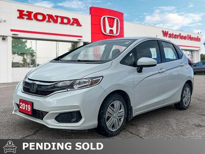 2019 Honda Fit LX w/Honda Sensing | ONE OWNER | ACCIDENT FREE