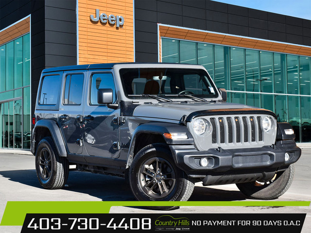  2021 Jeep Wrangler Unlimited Sport | Camera | Alpines | Remote  in Cars & Trucks in Calgary