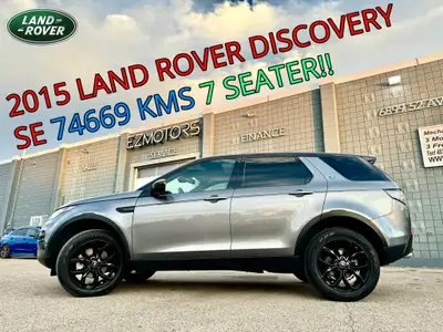 2015 Land Rover DISCOVERY SPORT HSE/7 PASSENGER/ONLY 74669 KMS!!