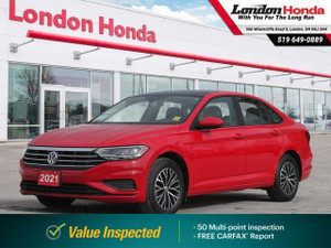 2021 Volkswagen Jetta Highline | AutoCanada Certified | Moonroof | Leather | Navigation |