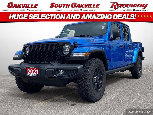2021 Jeep Gladiator WILLYS | 6 SPEED MANUAL | V6 | HEATED SEATS  in Cars & Trucks in Oakville / Halton Region