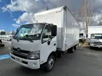  2019 Hino 195D with 20-Foot Box and Power Liftgate, Lease fr