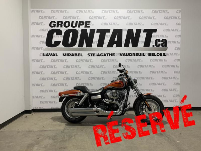 2012 Harley Davidson DYNA FAT BOB FXDF in Street, Cruisers & Choppers in West Island