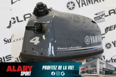 Ce moteur hors-bord YAMAHA F4LMHA 2025 est disponible DÈS MAINTENANT! Contactez-nous au 450-420-2707...
