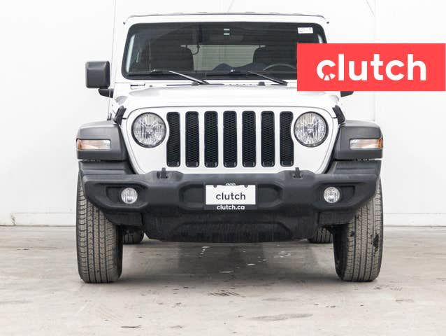 2019 Jeep Wrangler Unlimited Sport 4X4 w/ Uconnect 4, Apple CarP in Cars & Trucks in Bedford - Image 2