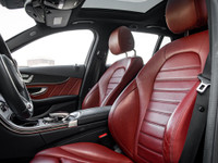 2018 Mercedes Benz C-300 Wagon AMG PKG Black Exterior on Red Interior comes with Navigation and Back... (image 9)