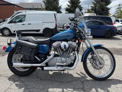 Check out this 2005 CANADIAN Harley-Davidson Sportster 883 with only 31,928kms. Be sure to follow us...