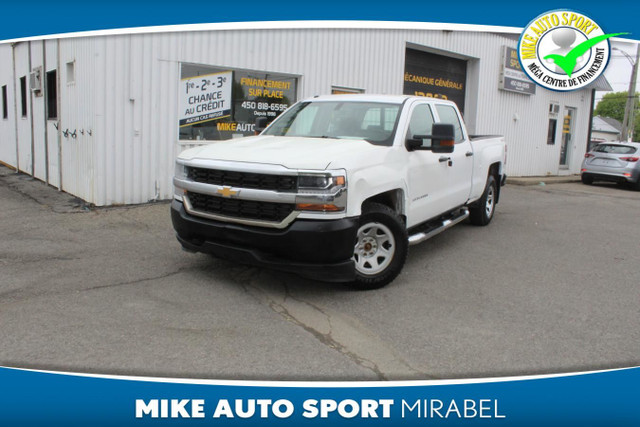 2016 Chevrolet Silverado 1500 Camion de travail cabine multiplac in Cars & Trucks in Laval / North Shore
