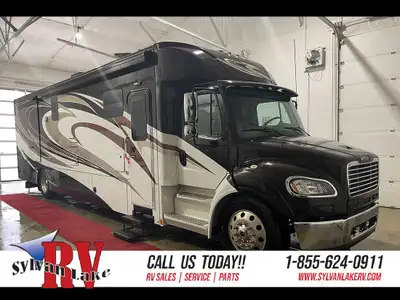 The 2015 Renegade RV Explorer 38EM is a luxurious and robust motorhome designed for comfort and conv...
