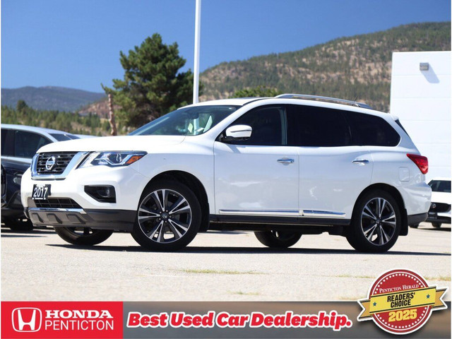2017 Nissan Pathfinder 4WD 4dr Platinum - No Accidents / BC Vehi in Cars & Trucks in Penticton