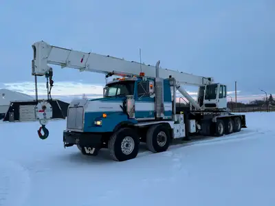 2005 Western Star 4900SA Regular Cab W/ Sleeper 10x6 Twin-Steer Picker / Boom Truck + Cat C15 Diesel...