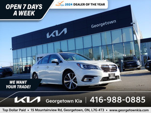 2018 Subaru Legacy Limited 2.5L AWD | SUNROOF | NAV | 41K KM | LTHR