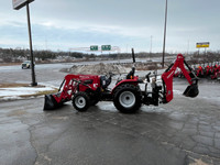 2022 Mahindra 2368 TLB Tractor Loader Backhoe with Snow Blower