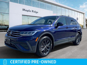 2024 Volkswagen Tiguan Comfortline | Blind Spot | Remote Start | Heated Seats | Apple CarPlay | Adaptive Cruise