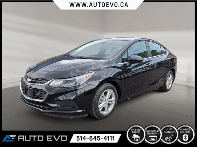 2018 Chevrolet Cruze LT * TOIT OUVRANT * SIEGE CHAUFFANT * CAMER in Cars & Trucks in City of Montréal