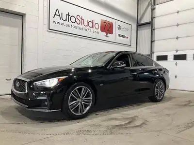 // 4 PORTES // // TRANSMISSION AUTOMATIQUE // // 3.0 LITRES SANS PLOMB // Le Infiniti Q50 2019 versi...