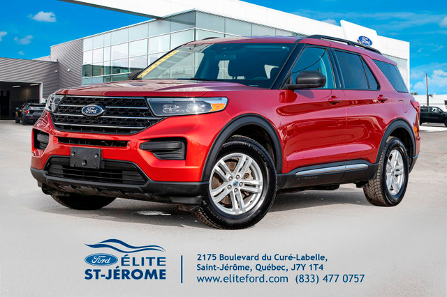 2021 Ford Explorer XLT AWD, MOTEUR 2.3L, BANC CHAUFFANT, MAG 18¨ in Cars & Trucks in Laurentides