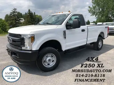 143571KM 4x4 6.2L, Air climatisé, 2019 FORD F250XL 42995$, Financement disponible / Financing availa...